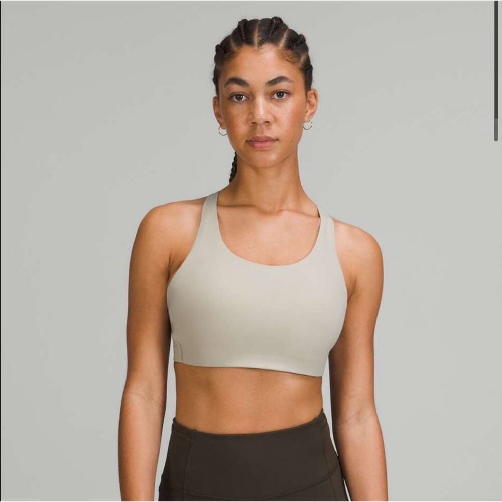 Lululemon Energy Bra *High Support, 38D in Raw Linen